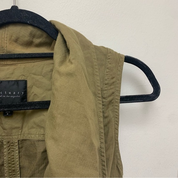Sanctuary Linen Blend Utility Vest - Picture 7 of 13